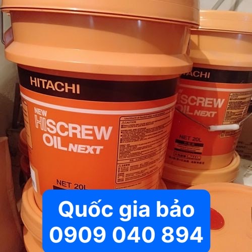 Nhớt máy nén khí Hitachi